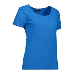 Damski T-shirt Stretch niebieski