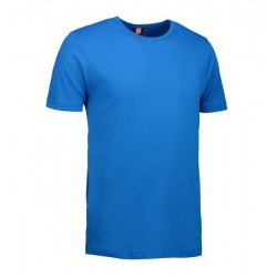 Męski T-shirt Interlock  niebieski