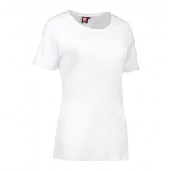 Damski T-shirt Interlock biały