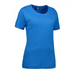 Damski T-shirt Interlock niebieski